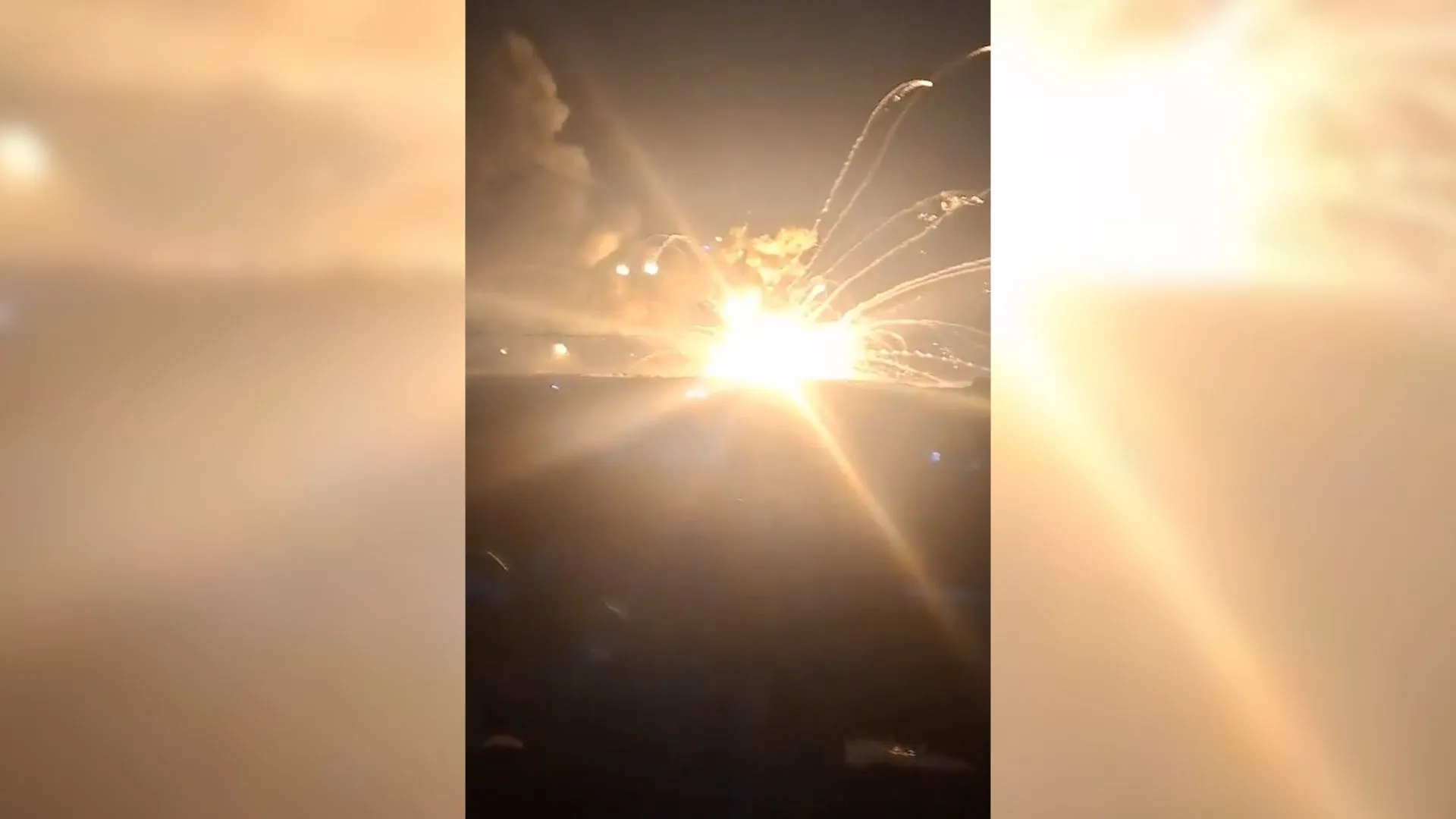 Massive explosions at Syrian army weapons depot near Aleppo
