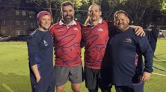 'Good value in pub' - ex-NFL star Kelce tries rugby