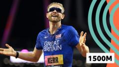 'Superb' Kerr storms to 1500m win