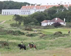 Seven charged with damaging Trump’s Scottish golf course accused of ‘terrorist connection’