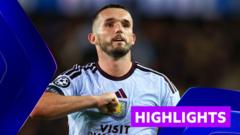 Aston Villa ignite season in five-goal thriller against Club Brugge