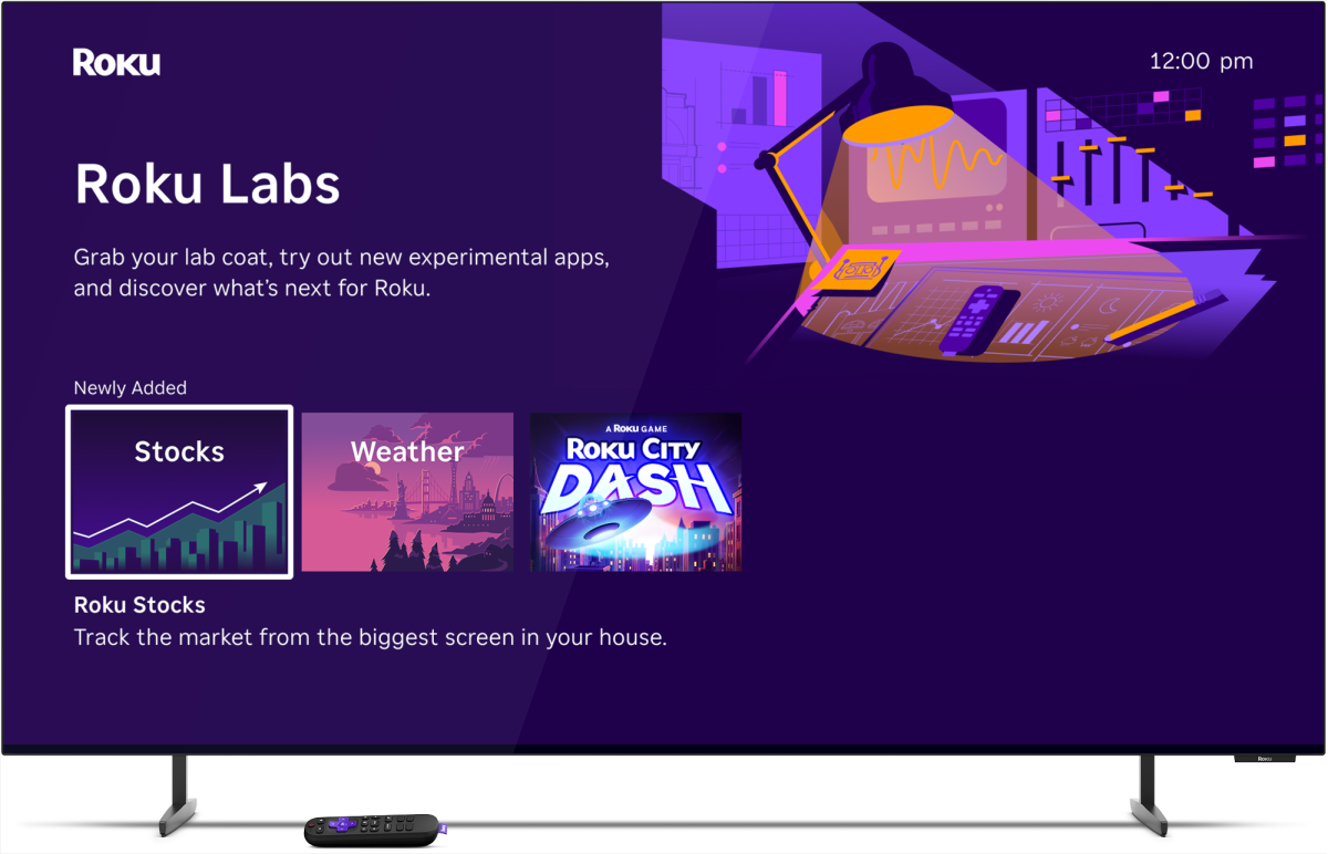 Roku’s new Labs hub brings experimental apps to the big screen
