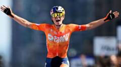 Vollering wins women's road race world title