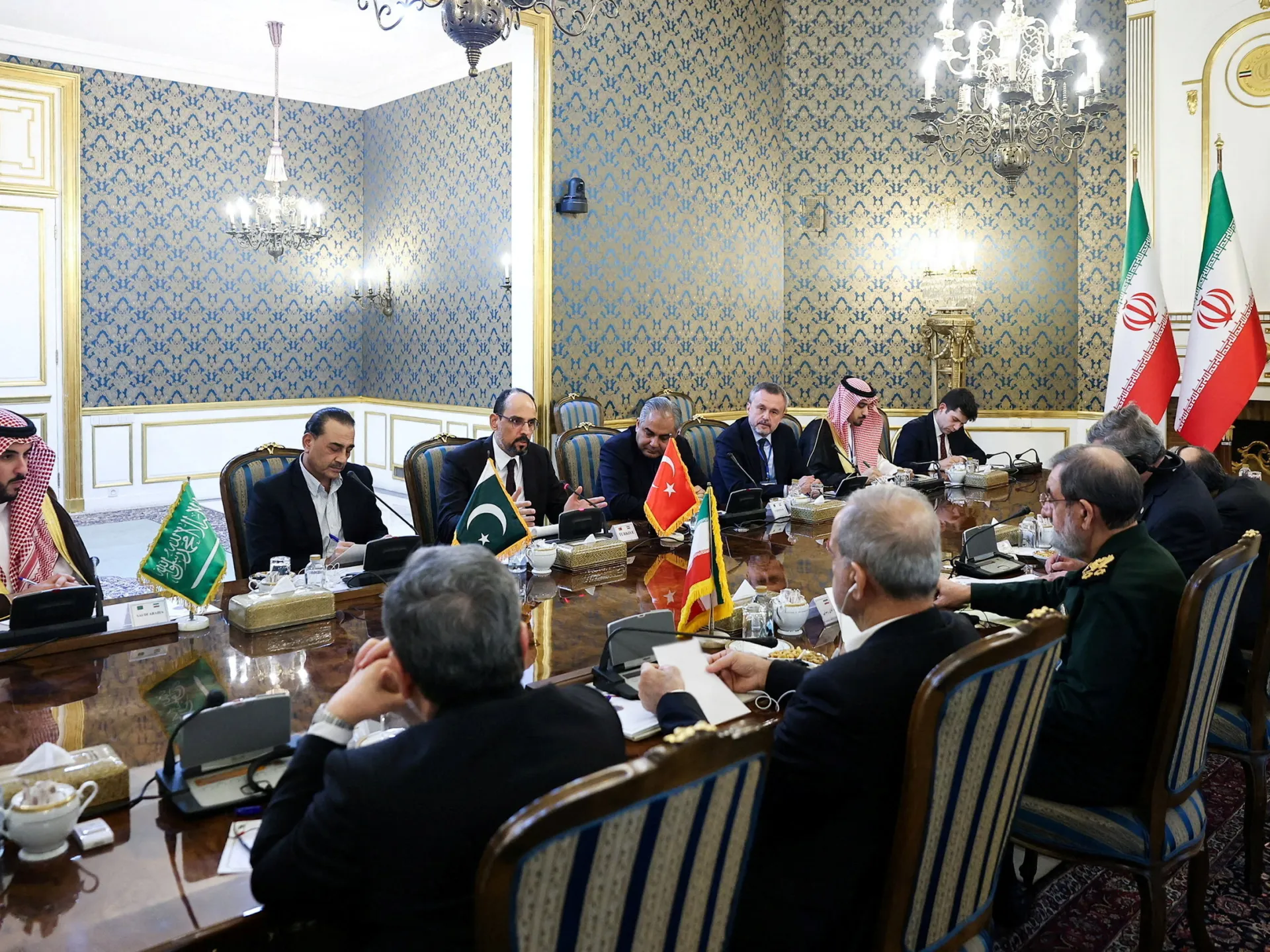 Iran, Saudi, Turkiye and Pakistan agree to more talks amid Houthi attacks