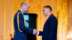 Knighting Sinfield 'easiest decision anyone's had to make,' says Prince William