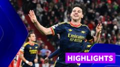 Rice strikes to earn Arsenal draw at Bayern