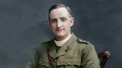 Church makes sainthood case for 'WW1 hero' priest