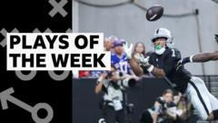Top throws and 'incredible' grabs - NFL best plays