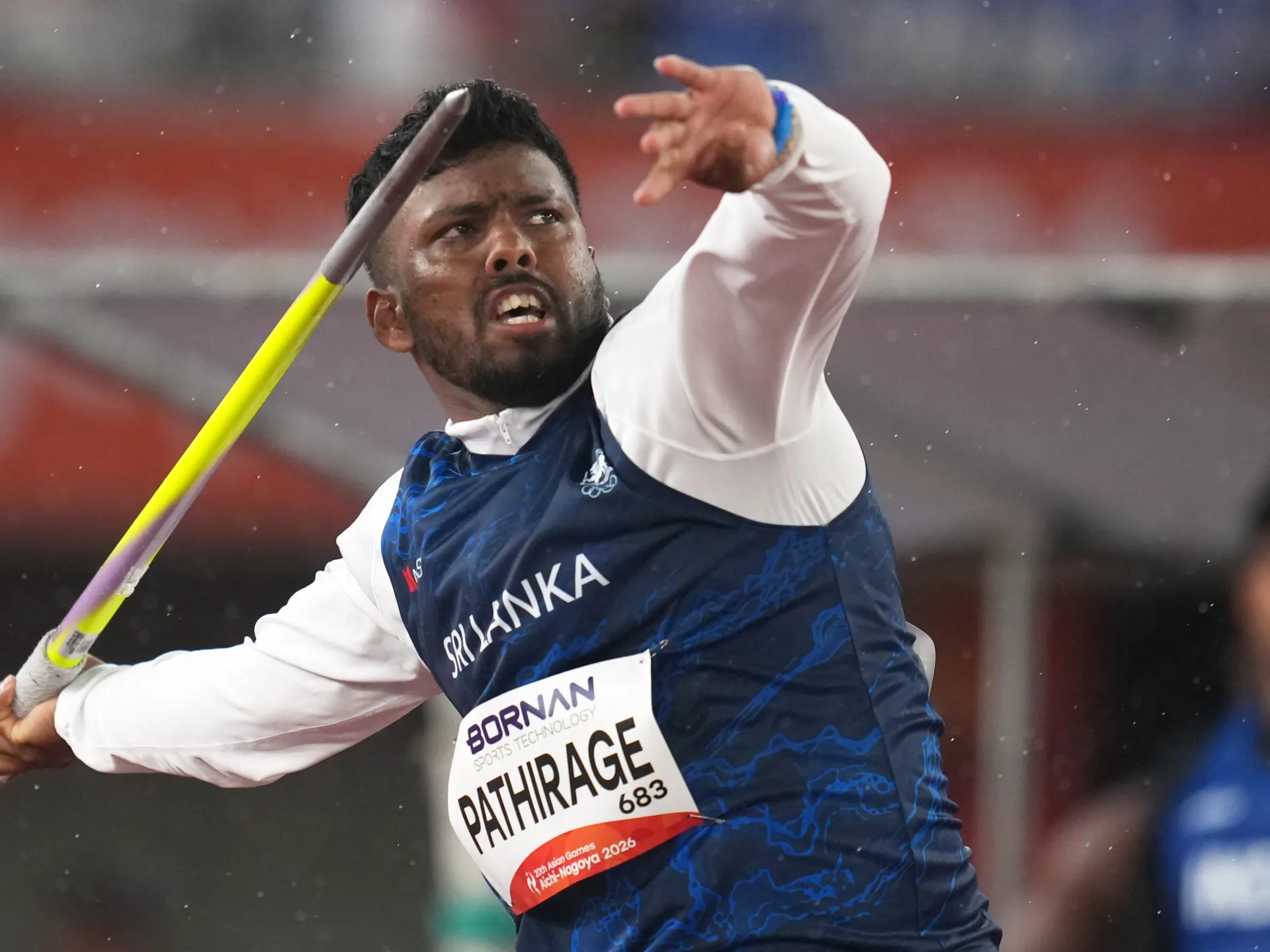 Sri Lanka’s Rumesh Pathirage wins Asian Games javelin gold