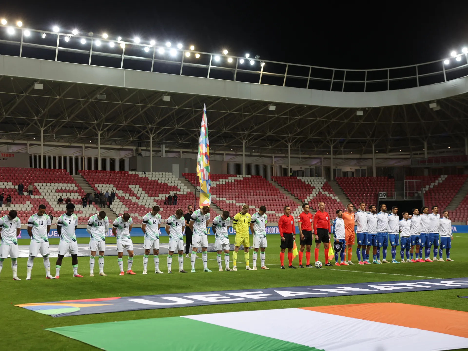 Ireland lost to Israel