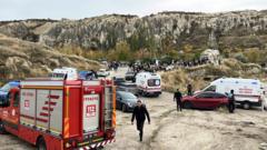 Rock collapse kills two in Turkey's Cappadocia, local media reports