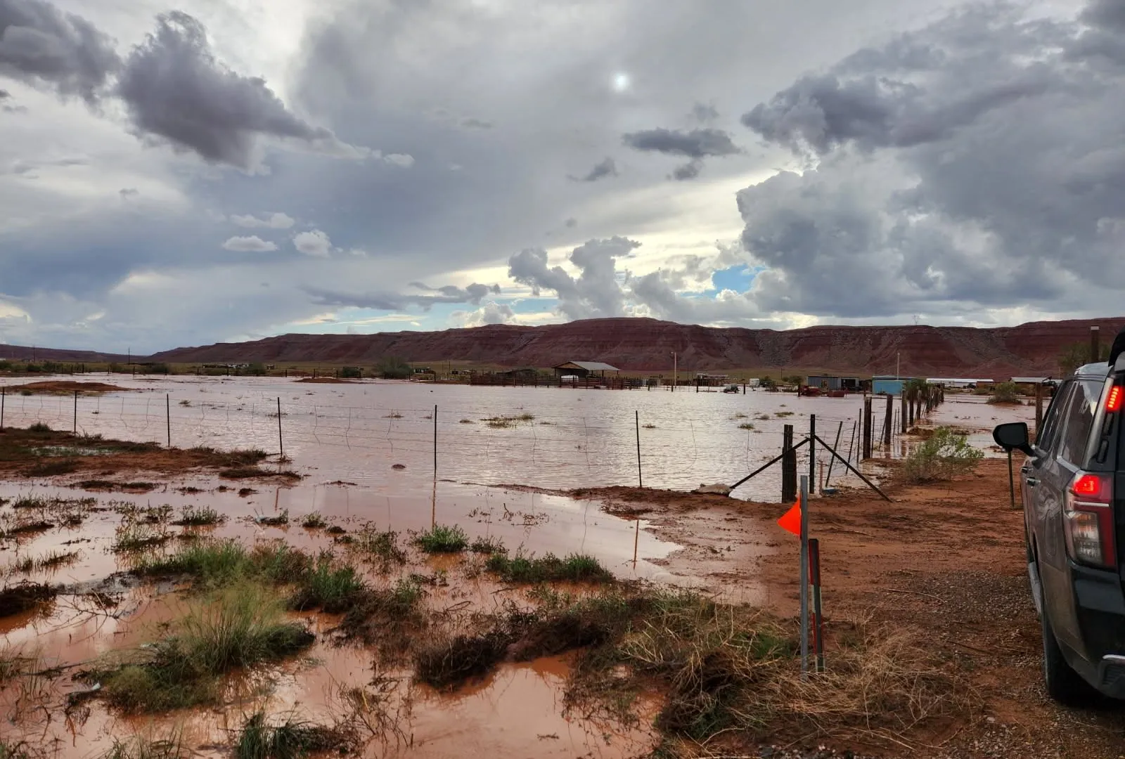 Three dead after flooding inundates Navajo Nation in New Mexico