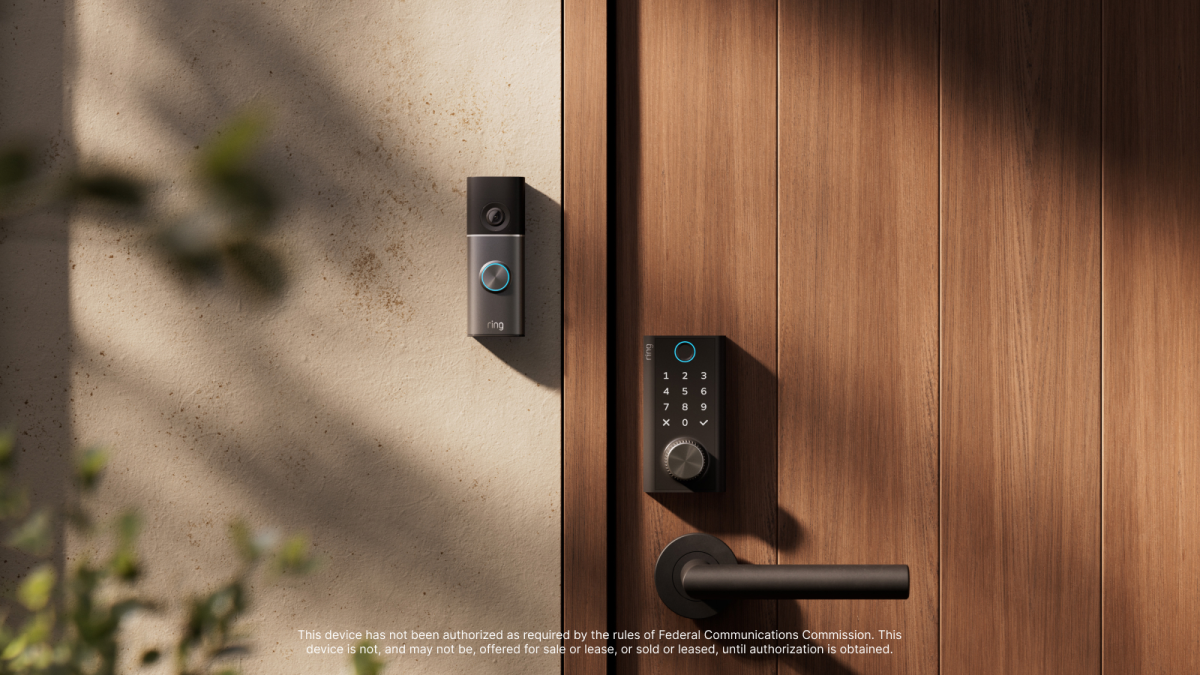 Ring’s first smart lock can be hand-cranked when its battery dies